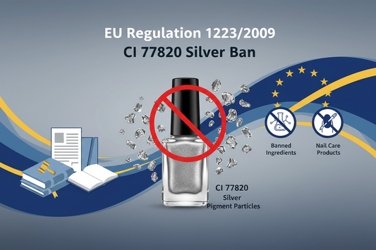 Neue EU-Regelung zu CI 77820 (Silber) – Was Nageldesigner jetzt wissen sollten