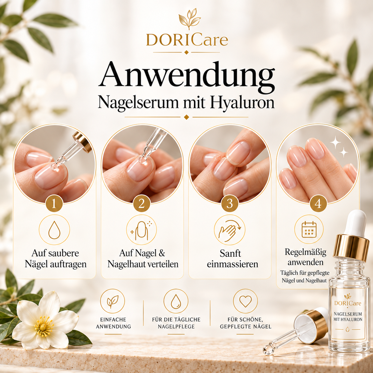 Nagelserum mit Hyaluron ⎥ Großgebinde
