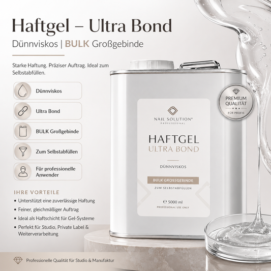 Haftgel ⎥Dünnviskos  ⎥Ultra Bond ⎥BULK Großgebinde
