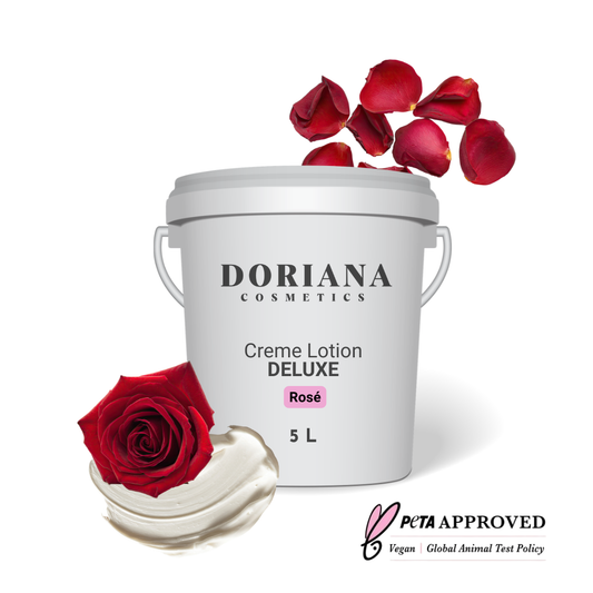 Creme Lotion DELUXE  |  Duft: Rose  |  BULK 5 Liter