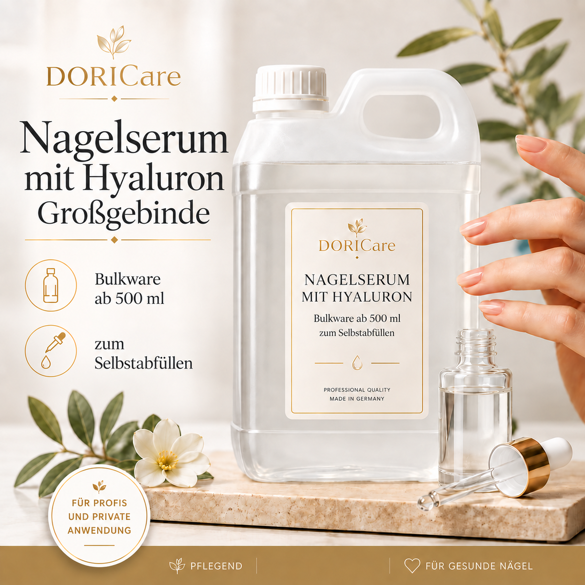 Nagelserum mit Hyaluron ⎥ Großgebinde