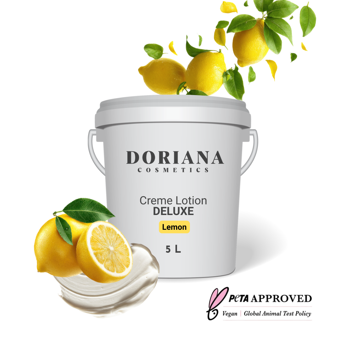 Creme Lotion DELUXE  |  Duft: Lemon  |  BULK 5 Liter