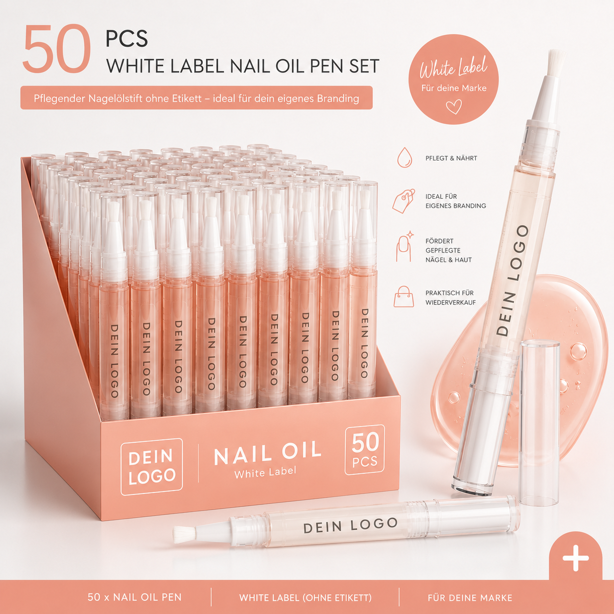 50 x Nagelöl Stifte ⎥für den Wiederverkauf